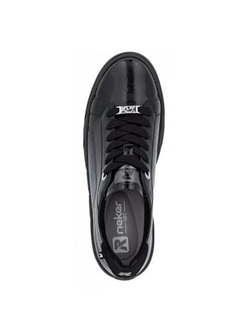 rieker sportlicher Schnürer  Sport & Style in Schwarz