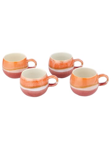Butlers Tasse MEDLEY 4er-Set in Orange