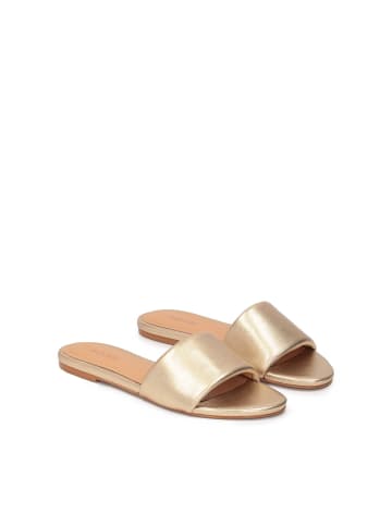 Kazar Halbschuhe Slipper in Gold