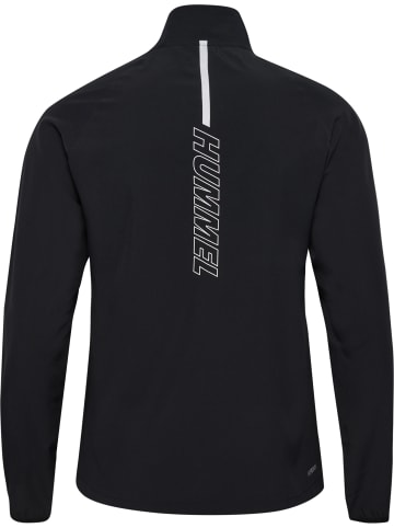 Hummel Hummel Zip Jacke Hmlcourt Paddeltennis Herren Atmungsaktiv Schnelltrocknend in BLACK