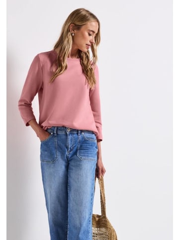 Street One Sweatshirt in blush peach