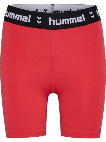 Hummel Short "Pulse Mid Waist Short Tights" in Lila