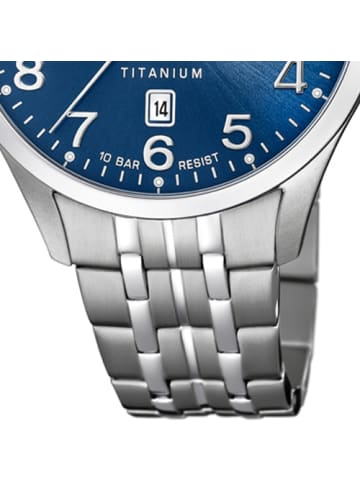 Festina Analog-Armbanduhr Festina Klassik silber groß (ca. 40mm)