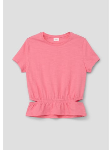 s.Oliver T-Shirt kurzarm in Pink