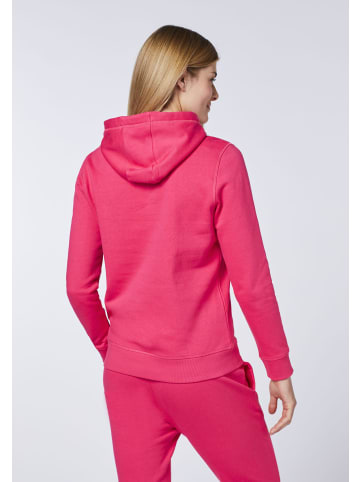 Polo Sylt Kapuzenpullover mit Logo-Stickerei in Pink