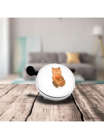 Mr. & Mrs. Panda Klingel Für Fahrrad Bär Dankbar ohne Spruch in Weiß