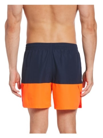 Fred Perry Badeshorts in Marineblau / Orange