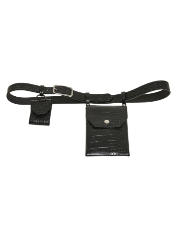 Urban Classics Belts in black/silver