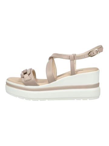 Nero Giardini Sandalen in Beige/Weiß