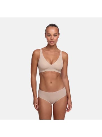 CFAB Bügelloser Push-Up-BH in Beige