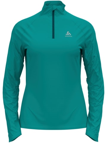 Odlo T-Shirt "Essential Ceramiwarm" in Türkis