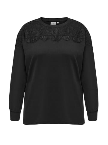 ONLY Carmakoma Sweatshirt in Black