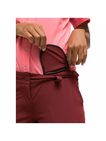 Maier Sports Zip-Hose Inara Slim in Bordeaux431