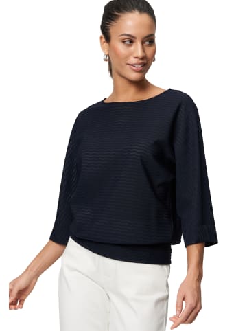 Zero  Sweatshirt mit Strukturmuster in Hydrangea