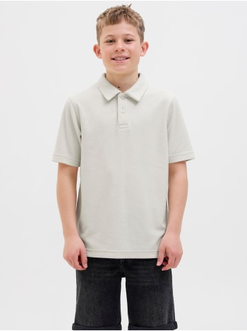 JACK & JONES Junior Poloshirt in Cloud Dancer