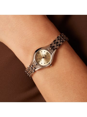 Q&Q by Citizen Stahl Quarzuhr Q & Q Silber