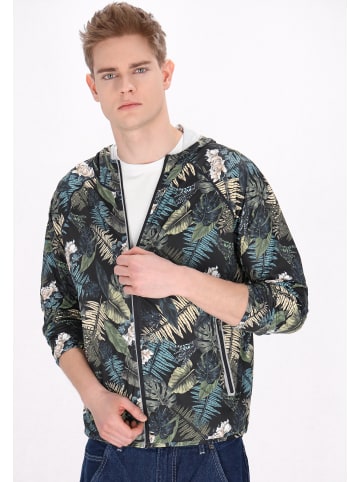 MO Men Jacket in Navy Multicolor