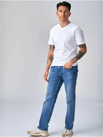 TeeShoppen T-Shirt Basic V in White