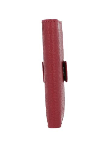 Esquire Oslo Kreditkartenetui RFID Leder 8,5 cm in rot