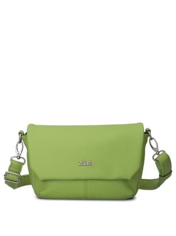 Zwei Mademoiselle M40 - Umhängetasche 28 cm (leo) in kiwi