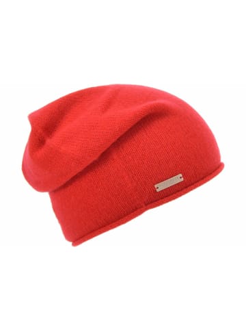 Seeberger Strickmütze in rot
