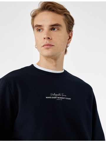 KOTON SWEATSHIRTS in Ekru