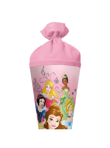 ROTH Schultüte groß Disney Princess 70 cm, Glitter in Rosa
