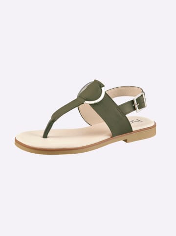 Heine Sandale in khaki