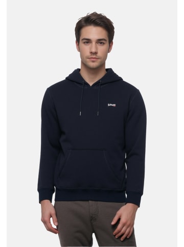 Schott N.Y.C. Hoodie in dunkelblau
