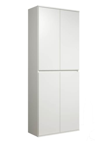 ebuy24 Kleiderschrank Nevada Weiß 74 x 34 cm