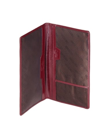 Wittchen Reisepasshülle Florence (H)21 (H)21 (B)11 (T)2cm in Burgundy