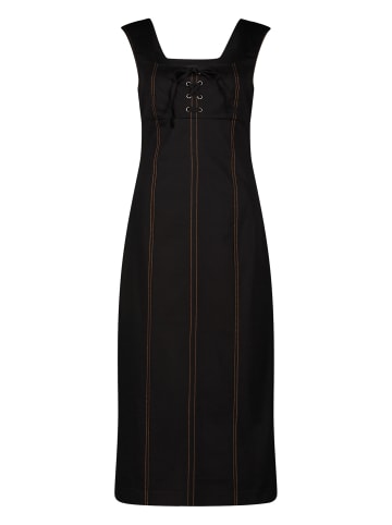 Zero  Maxikleid mit Schnürung in Black Beauty