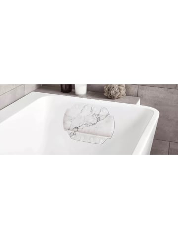 Kleine Wolke Nackenpolster Marble in anthrazit