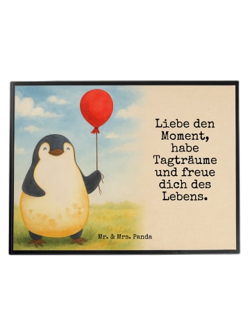 Mr. & Mrs. Panda Schreibtischauflage Pinguin Luftballon Design m... in Weiß