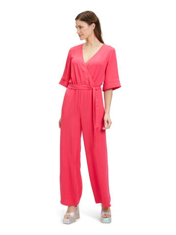 CARTOON Jumpsuit mit Bindegürtel in Azalea