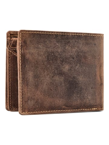 Greenburry Horse Geldbörse Leder 12 cm brown
