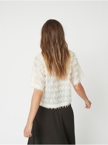 Co'couture Top TriangleCC SS in Off white