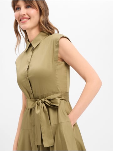 Ambiance Kleid in oliv - 0002