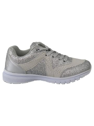 Plein Sport Silber Polyester Runner Jasmines Sneaker Schuhe