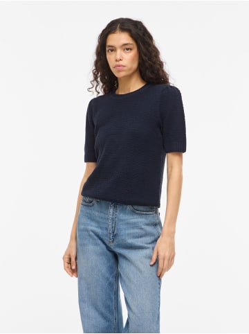 Vila Strickoberteil in Navy Blazer