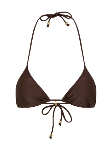 LSCN BY LASCANA Triangel-Bikini-Top in dark brown