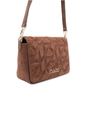 Alviero Martini Umhängetasche in DARK BROWN