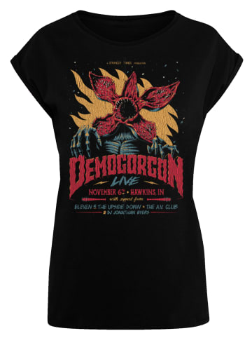 F4NT4STIC T-Shirt Stranger Things Demogorgon Poster in schwarz