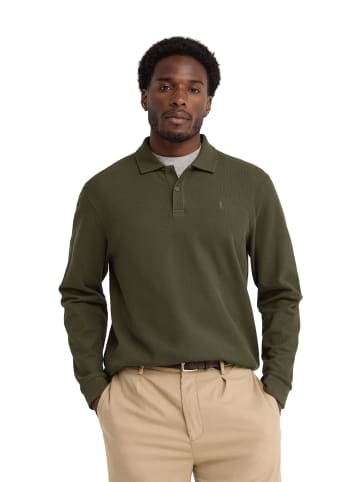 Polo Club Poloshirt MAN RIGBY GO PARKER POLO LS IO LONG SLEEVE LOOSE FIT in MILITÄRGRÜN