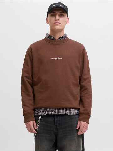 Jack & Jones Sweatshirt in Deep Mahogany