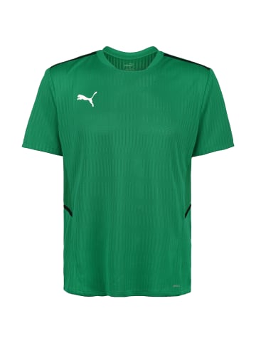 Puma Fußballtrikot TeamCUP in grün / schwarz