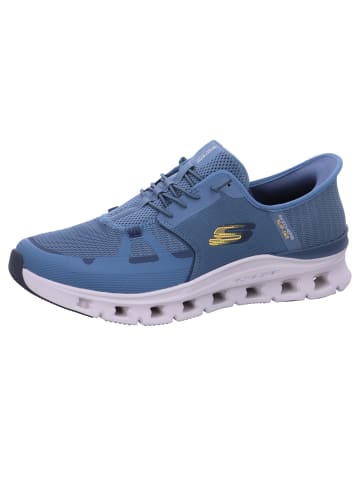 Skechers Slipper Glide-Step Pro in Blau