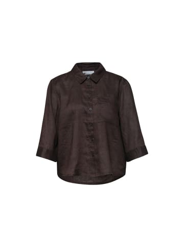 Street One Langarmbluse in espresso brown
