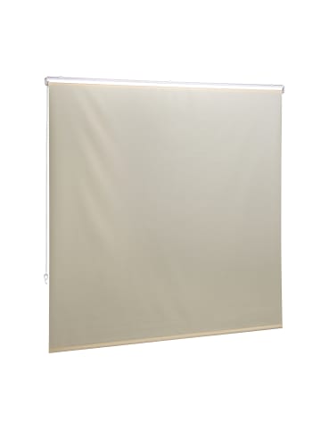 relaxdays Duschrollo in Beige - (B)160 x (H)240 cm