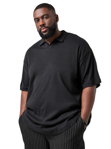 STHUGE Poloshirt in schwarz